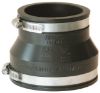 Picture of Schedule-40 Rubber-fitting Coupling Flexible Steel/pvc/cast-iron 4" X 3"