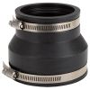 Picture of Schedule-40 Rubber-fitting Coupling Flexible Steel/pvc/cast-iron 4" X 3"