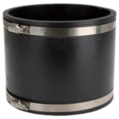 Picture of Schedule-40 Rubber-fitting Flexible Steel/pvc/cast-iron 6"