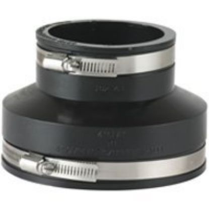 Picture of Rubber-fitting Flexible Clay To Cast-iron Pipe 4"