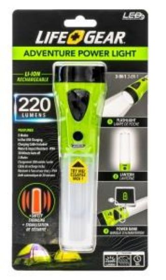 Picture of Flashlight 220-lumens Usb Powerbank 220lm