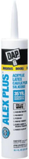 Picture of Acrylic-latex-caulk Plus Silicone-additive Brilliant White