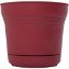 Picture of Plant-Pot Saturn 12.3 in H Polypropylene Union-Red