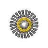 Picture of 4" x 5/8"-11 Full Cable Twist Wire Wheel/Carbon Steel .020