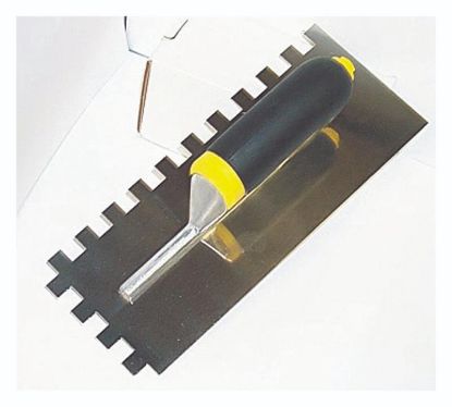 Picture of Notched-Trowel 1/2" X 1/2" X 1/2 Square-notch