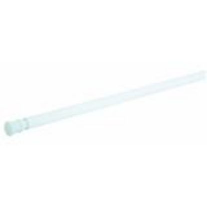 Picture of 72" White Tension Shower-Curtain-Rod