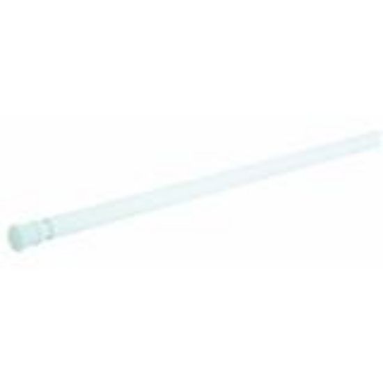 Picture of 72" White Tension Shower-Curtain-Rod