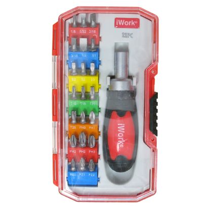 Picture of Screw-Driver Ratcheting Set 22Pc