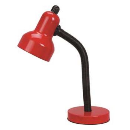 Picture of Goose-Neck Desk-Lamp Compact-Fluorescent-Lamp Red
