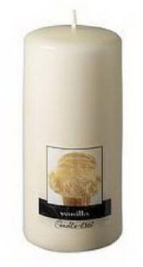Picture of Pillar-Candle Creamy Vanilla Swirl (2.75x6)