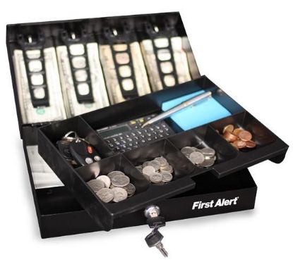Picture of 0.2 Cubic Foot Locking Cash Box