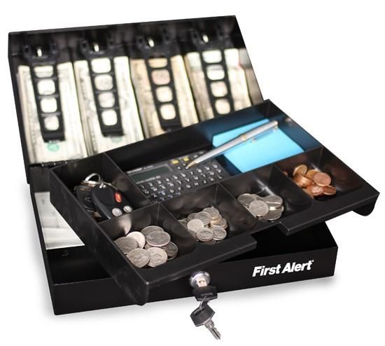 Picture of 0.2 Cubic Foot Locking Cash Box