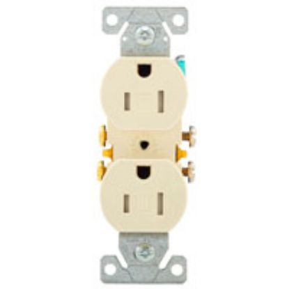 Picture of Electrical-Outlet Duplex-Receptacle 15-Amp 2-Pole 5-15R