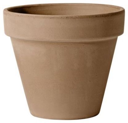 Picture of Flower-pot Standard Clay Grafite-gray 4"