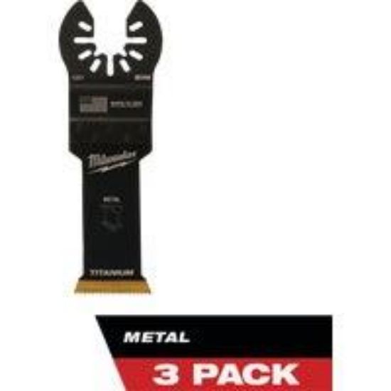 Picture of Oscillating Blade Multi-cutting Titanium Bi-metal 1-1/8" 3-pack