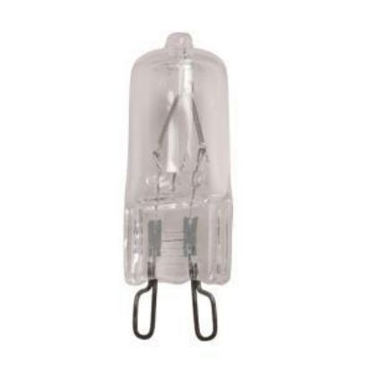 Picture of Light-bulb Halogen T-4 G-9 Double-loop Clear 60-watts