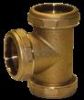 Picture of Tubular-brass Slip-tee Rough-brass 1-1/2"