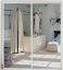 Picture of Mirror Door White Frame 47" X 80-1/2"