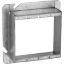 Picture of Square Steel Electrical-Box-Cover 4-11/16" 1-1/2" Rise