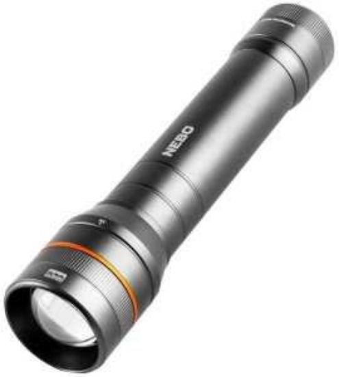 Picture of Flashlight, Led-lamp, Aaa-batteries Black 750-lumens