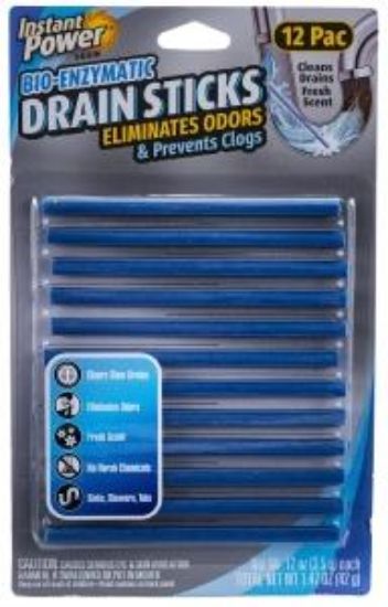 Picture of Drain-Opener Drain-sticks Enzymatic Pack/12