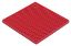 Picture of Trivet-Mat Honeycomb Silicone-Rubber Cherry 7"
