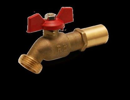 Picture of Boiler-drain Ball-valve Tee-handle Press-fit Long-street Ftg X Ftg 1/2"