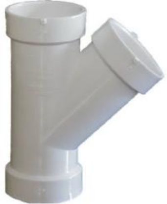 Picture of PVC-Plumbing Schedule-40 DWV-Rated 2 Wye