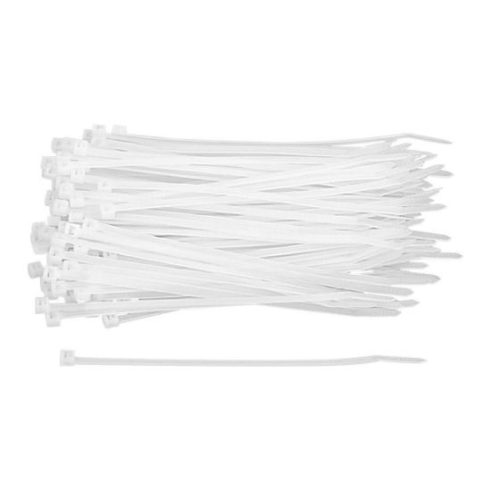 Picture of Cable-tie Standard White Uv-resistant 8"