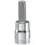 Picture of Screwdriver-Bit Torx Socket-Drive T50 Tip Polished Chrome Vanadium 1-31/32 In Oal