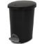 Picture of ™Sterilite™ Ultra Waste-Basket 2.6 gal Capacity Oval Plastic Black