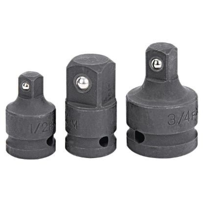 Picture of Socket Drive Adapters Impact-ready Black-phosphate 3-pieces