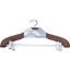 Picture of Clothes-hanger 2clip Mahogany 2-piece