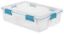 Picture of Storage-box Gasket Lid Clear/blue 37-qt