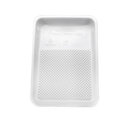 Picture of Paint-Tray Liner Disposable Plastic White 11" X 16"