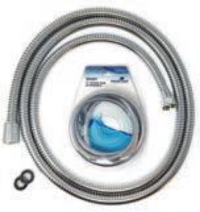 Picture of Shower-hose Stainless-steel Chrome 72"