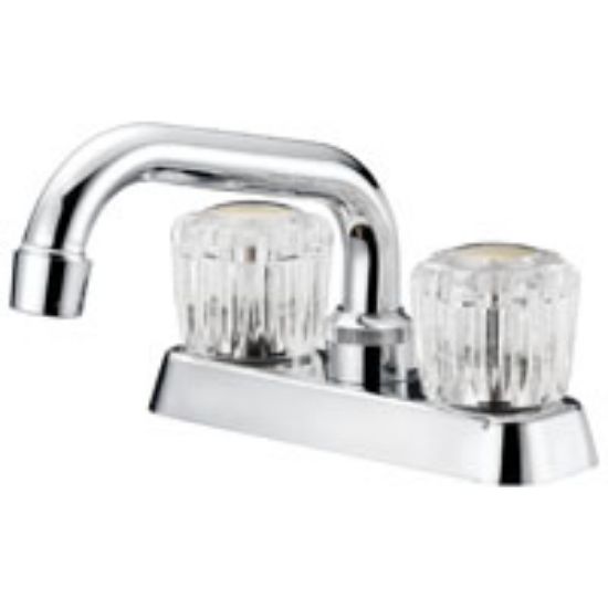 Picture of Laundry-Faucet 2-faucet Handle 6 In H Spout Metal Chrome