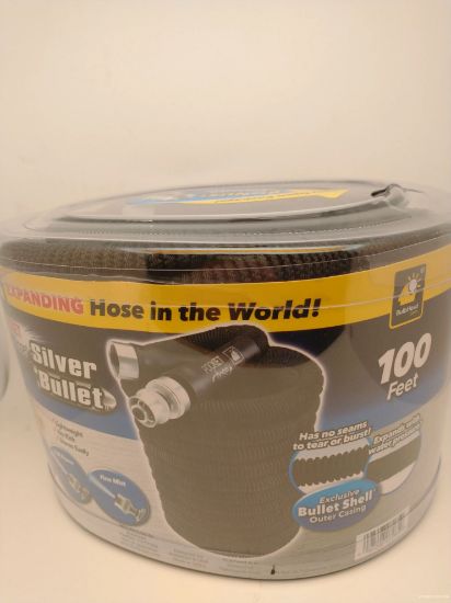 Picture of Pocket Hose Silver Bullet 13397-12 Expanding Garden Hose, 3/4 In, 100 Ft L, Plastic, Black