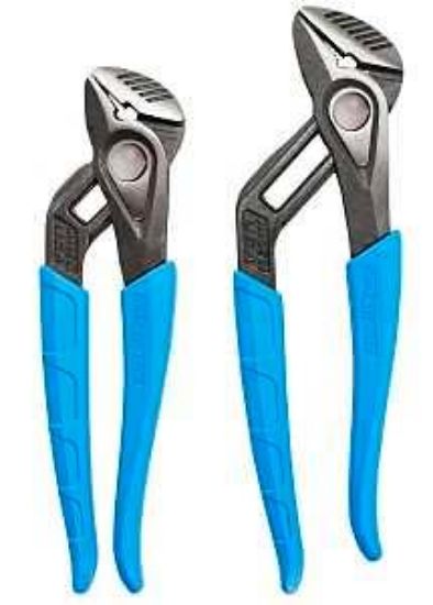 Picture of Groove-Joint-Pliers Non-slip Set 8" And 10"