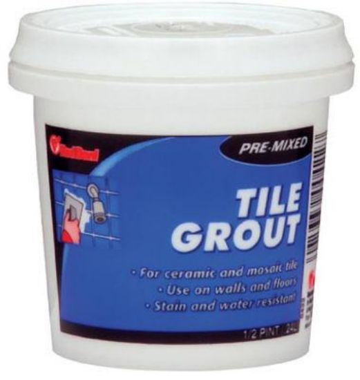 Picture of Tile-Grout Pre-Mixed White