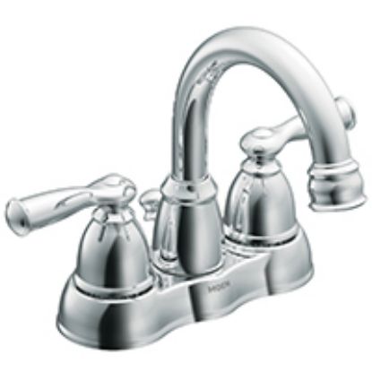 Picture of Banbury Lavatory-Faucet 2-Faucet Handle 4-1/8 in H Spout Metal Chrome