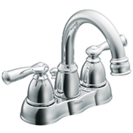 Picture of Banbury Lavatory-Faucet 2-Faucet Handle 4-1/8 in H Spout Metal Chrome