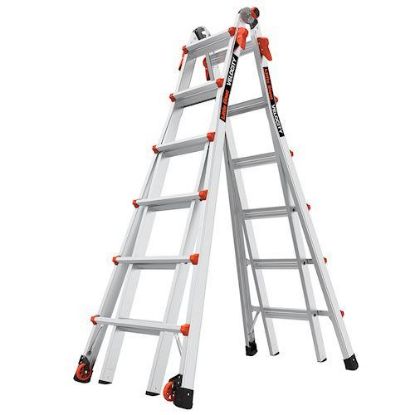 Picture of Articulating Ladder Single-joint Aluminum Type-1a 26'