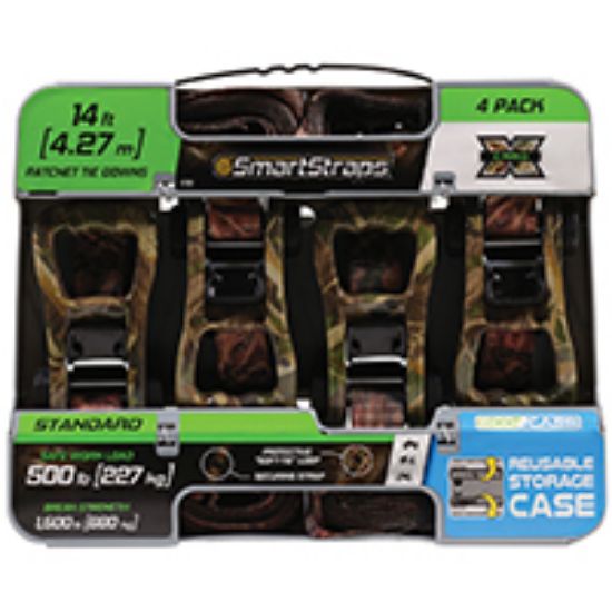 Picture of Tie-Down Smartstrap 500 Lb Weight Capacity 14 Ft Steel End Fitting Polyester