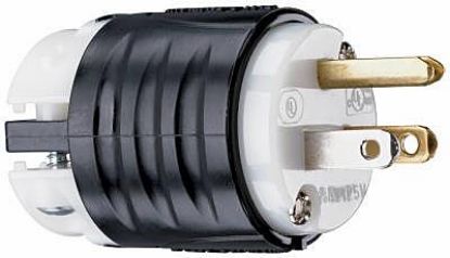 Picture of Electrical-Plug 15-Amp 125-Volt Double-Pole 3-Wire Grounding 5-15P NEMA Configuration
