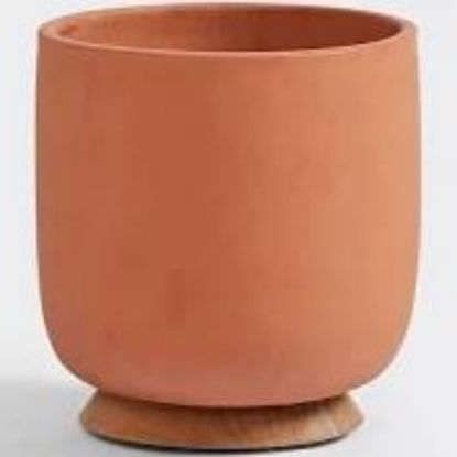 Picture of 12*12" Terracotta Flower Pot With Saucer