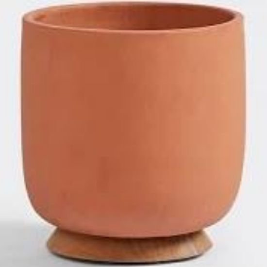 Picture of 12*12" Terracotta Flower Pot With Saucer