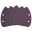 Picture of Mouse Detail Sanding Sheets 5-hole 5-1/2" Assorted-grits