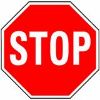 Picture of 18" x 18" RED Stop Sign