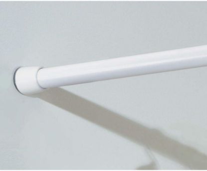 Picture of Shower-curtain Cameo Tension-rod M 43"-75"- White